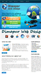 Mobile Screenshot of dimapurwebdesign.com
